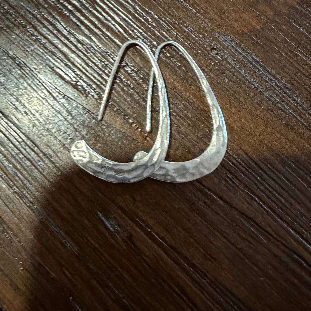 Grace & Heart Sterling Silver Earrings